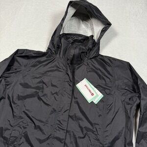 Marmot Womens Precip Eco Jacket 2x Black (M13897)‎ Rain Windbreaker NEW